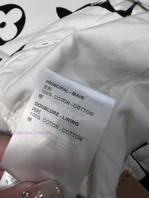 ZK61008 Louis Vuitton 25Ss New Spring/Summer Old Flower Printed Denim Pants | Absolutely Rocket vlt1vzyh - Image 10