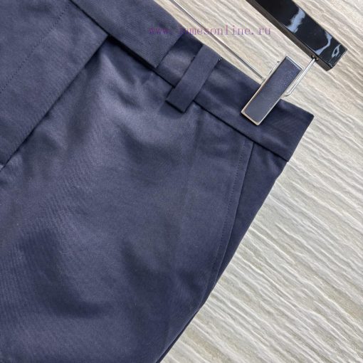 CB77272 Miu Miu 25 Early Spring New Collection Patched Grid Short Skirt With Blue Grid Design E c1sc6fkk - Image 7