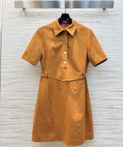 CL77275 Gucci 25 Early Spring New Collection Classic Deer Fleece Collection Flip Collar Short S dvz9lt38