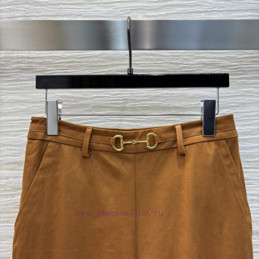 CK77277 Gucci 25 Early Spring New Collection Classic Double G Deer Fleece Series Double G Buckl hxu3pfw0 - Image 3