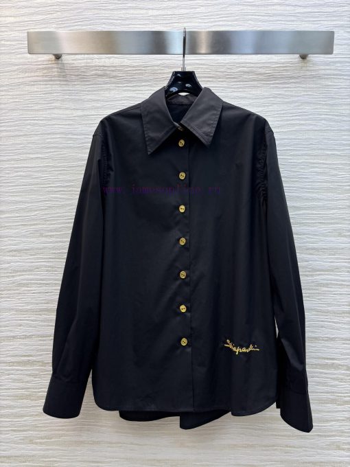 CC77279 Schiaparelli 25 Spring/Summer New Collection With Embroidered Lapel Letters Decorating 26ukbzs4