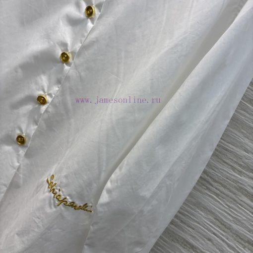 CC77279 Schiaparelli 25 Spring/Summer New Collection With Embroidered Lapel Letters Decorating 1rk1swf7 - Image 8