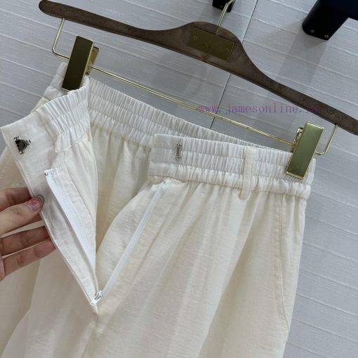 BK77283 B * C25 Spring/Summer New Product: Workwear Style Cotton And Linen Wide Leg Casual Pant zmm6n5xr - Image 5