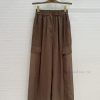 BK77283 B * C25 Spring/Summer New Product: Workwear Style Cotton And Linen Wide Leg Casual Pant mlxl2we0