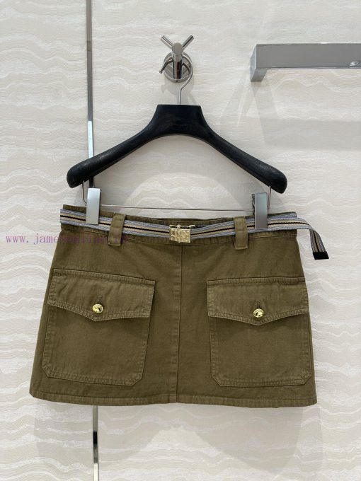 ️ High End AB76263 Miu Miu Scout Series Wearing Intellectual Molecule Lapel Workwear Ultra Shor 2b5cwl1m