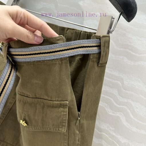 ️ High End AB76263 Miu Miu Scout Series Wearing Intellectual Molecule Lapel Workwear Ultra Shor 2b5cwl1m - Image 8