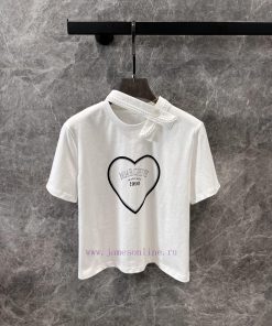 ZT61012 MARCHEN 2025SS Spring/Summer New Letter Printed Lace Embroidered Collar Short Sleeve Sh 2n9yntw9
