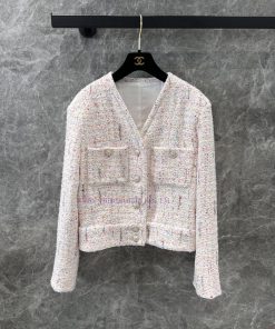 ZW61033 Chanel 25C Early Spring New Coarse Tweed Sequin Short Jacket Jacket 丨 Yb Developed A Hi ee3623qu