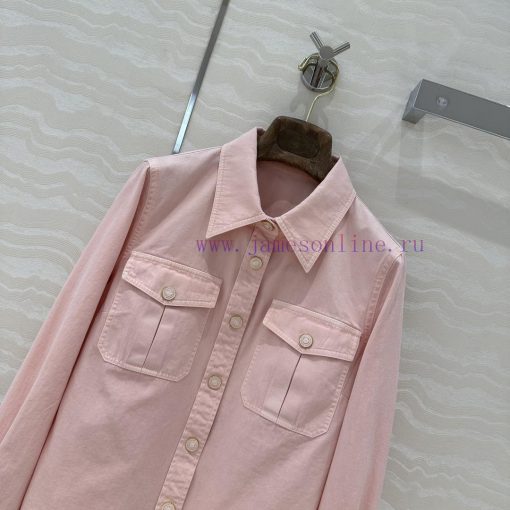 ️️️️ AC77363 Zm Vacation New Product Xu Mengjie's Same Denim Thin Shirt ️️️️️️️️️️️️️️️️️️️️️️️ a8b6x2ro - Image 3