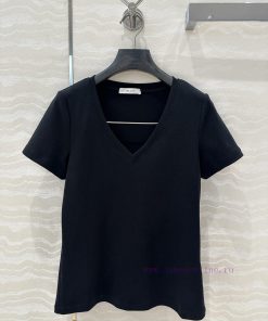 Hot Selling AT76216 V-neck Shipment ️ Row Style Classic Basic T Long-term Fashion Refined Singl ep2qjmca