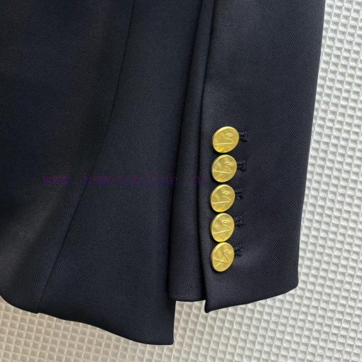 24 Early Spring CW65688 Schiaparelli Contrasting Embroidery Size Chart Line Outlining Suit Jack aput9c7m - Image 9