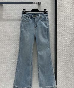 BK67930 S * 24 Spring/Summer New Product 2 Button Micro Pull Jeans Imported Pure Cotton Denim W fc4pt77p