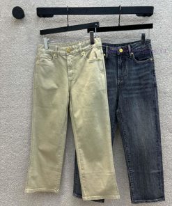 24 Spring/Summer CK69550 H Leather Brand Cowboy Octagonal Pants Are A Must-have For Summer. Wit r4cwutbl