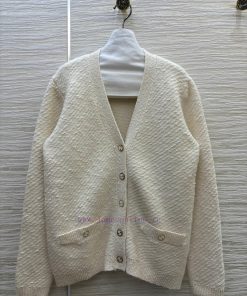 24 Early Autumn CW69896 G Fleece V-neck Knitted Cardigan Custom Fleece Yarn Soft And Delicate C cltd0c1j