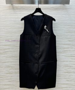 CW70302 PD New Model V-neck Suit Long Vest Can Also Be Opened As A Jacket Worn Twice Fashionabl qm9hps2v