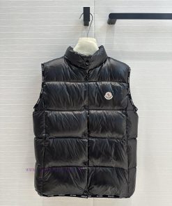 BW72196 Moncler 24 Autumn/Winter New Product Badia Series Offset Logo Edging Down Vest Youthful xryppt0u