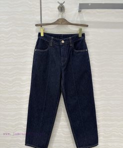 AK76102 BC Old Money Style High Short Feeling Wearing Classic Cigarette Tube Jeans Retro Washed ukbg0tkv