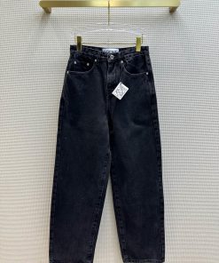 CK65092 LOE 24 Early Spring XLuna Fujita Co Branded Jeans Back Pocket Fun Pattern Fashionable A z84j91vh