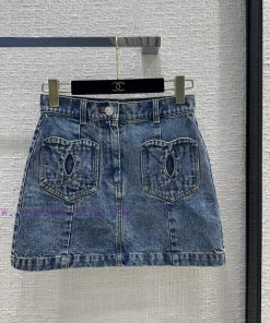 Hot Selling Recommendation: BB65166 Chan * 24 Early Spring New Product Coco Chanel Girls' Denim fyib6o4z