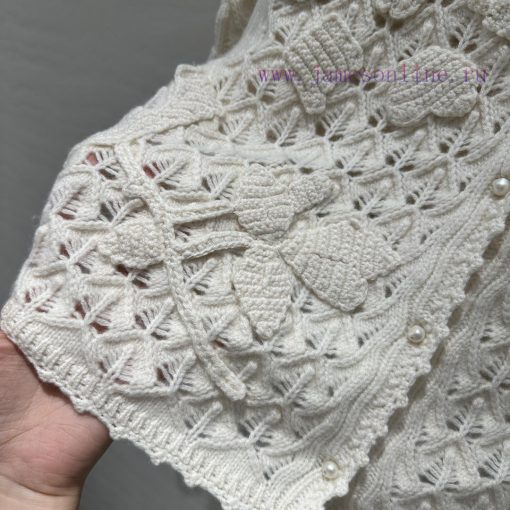 Top Quality Goods And High-end AW69289 Heavy Industry Luxury Three-dimensional Handmade Crochet x7xmwshe - Image 7