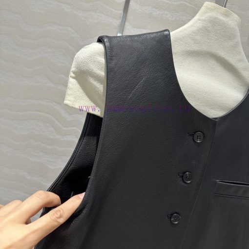 ️ High End AW70720 Row Style Chic And Handsome High-end Leather Vest With A Top-notch 100% Impo y65afb93 - Image 5