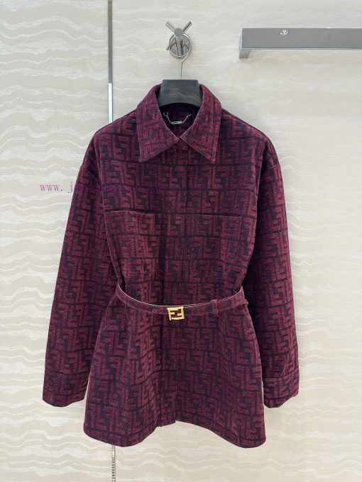 Hot Selling Recommendation: AW71016 FF Vintage Jacket With A Small Lapel And Split Design On Bo c0gw9z60 - Image 2