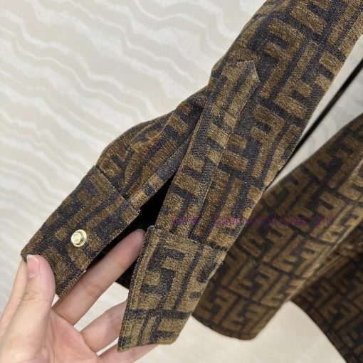 Hot Selling Recommendation: AW71016 FF Vintage Jacket With A Small Lapel And Split Design On Bo jgsbf3u6 - Image 7