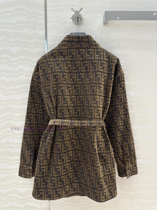 Hot Selling Recommendation: AW71016 FF Vintage Jacket With A Small Lapel And Split Design On Bo jgsbf3u6 - Image 10