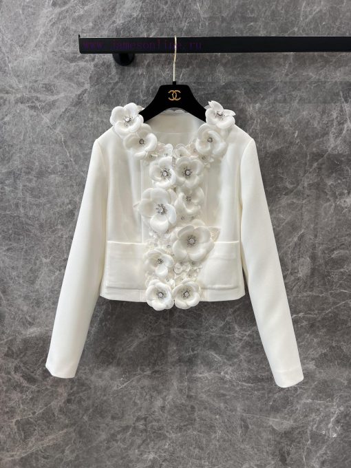 ZW59869 Chan * 25C Early Spring Vacation New Handmade Flower Coat | YB Has Developed And Produc 34b5ptt9