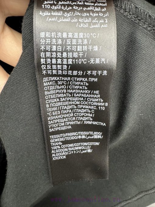 TT58053 BALENCIAGA 25ss Early Spring New Item Latest Printed Short Sleeved T-shirt With Round N nxzx8vcp - Image 10