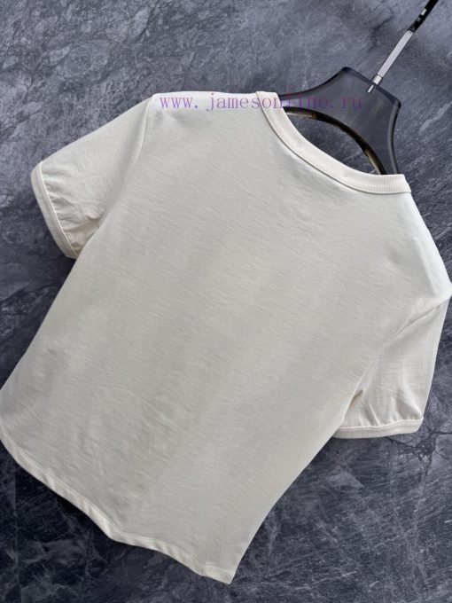 TT58054 Acid Stud * 25Ss Early Spring New Lip Print Logo Printed Casual Short Sleeved T-shirt 丨 dsb7rfnf - Image 9