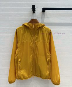 New Spring/Summer Product BW68862 Equestrian Knight Logo Nylon Casual Jacket Classic Hooded Off dq80n67d