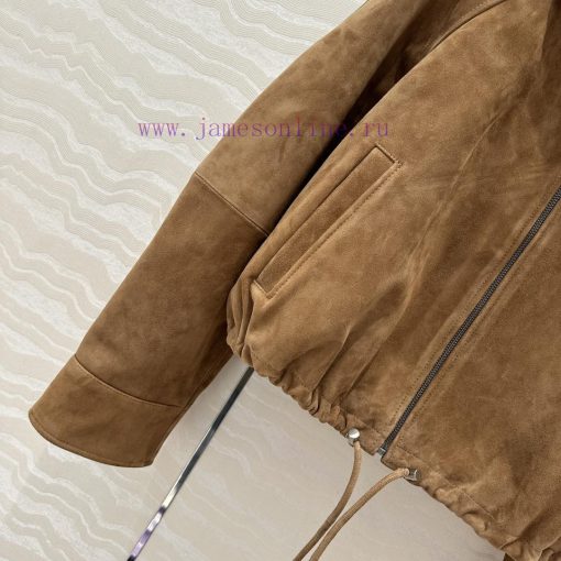 High End Jennie's Same Series AW73785 Lw Retro Suede Jacket Leather Jacket Modern And Fashionab mgylhd0b - Image 5