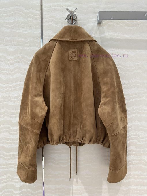 High End Jennie's Same Series AW73785 Lw Retro Suede Jacket Leather Jacket Modern And Fashionab mgylhd0b - Image 9