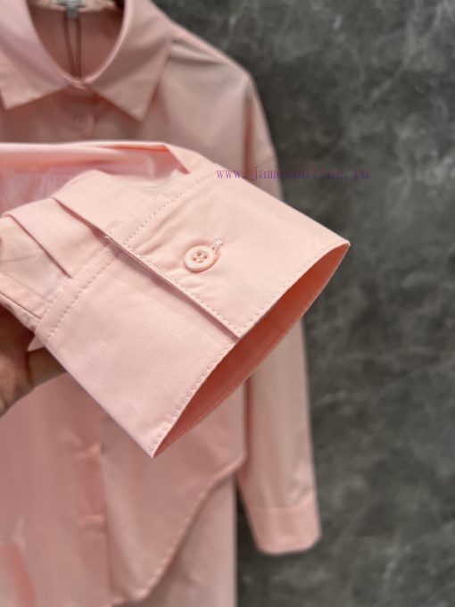 ZC60198 Loewe 25Ss Early Spring New Irregular Loose Version Shirt | Produced Loose Version With eq5r1li1 - Image 8