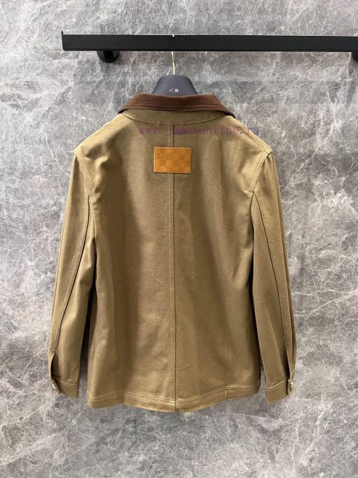 ZW60202 Louis Vuitton 25Ss Early Spring New Solid Color Logo Printed Single Breasted Long Sleev 8p2erbs1 - Image 4