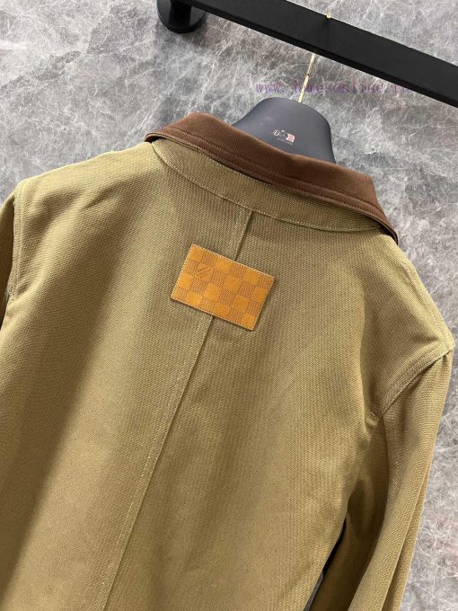 ZW60202 Louis Vuitton 25Ss Early Spring New Solid Color Logo Printed Single Breasted Long Sleev 8p2erbs1 - Image 6