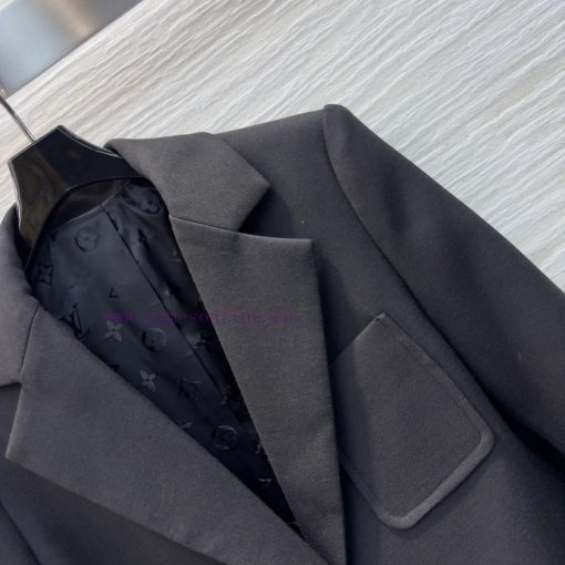 CW75318 Louis Vuitton 25 Early Spring New Collection Solid Color Slim Fit Suit Jacket With A Su g1fk3ktq - Image 5