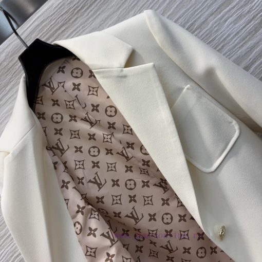 CW75318 Louis Vuitton 25 Early Spring New Collection Solid Color Slim Fit Suit Jacket With A Su zyc0szzp - Image 6