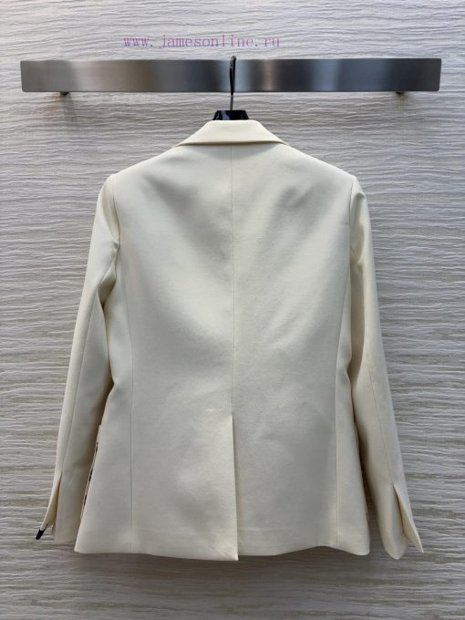 CW75318 Louis Vuitton 25 Early Spring New Collection Solid Color Slim Fit Suit Jacket With A Su zyc0szzp - Image 9