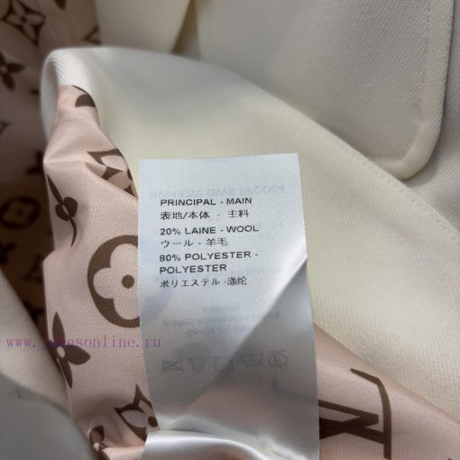 CW75318 Louis Vuitton 25 Early Spring New Collection Solid Color Slim Fit Suit Jacket With A Su zyc0szzp - Image 10