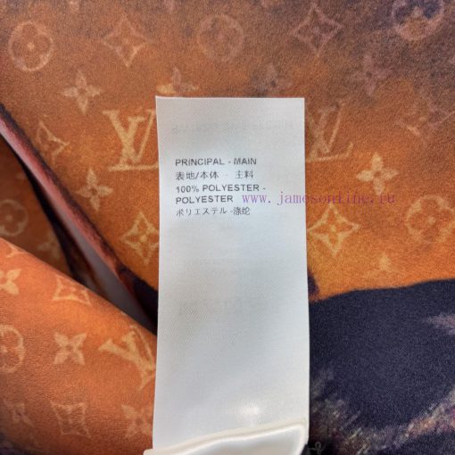 CW75355 Louis Vuitton 25 Early Spring Checkerboard Dog Pattern Jacket Jacket With Silk Scarf Te vifyvte3 - Image 10