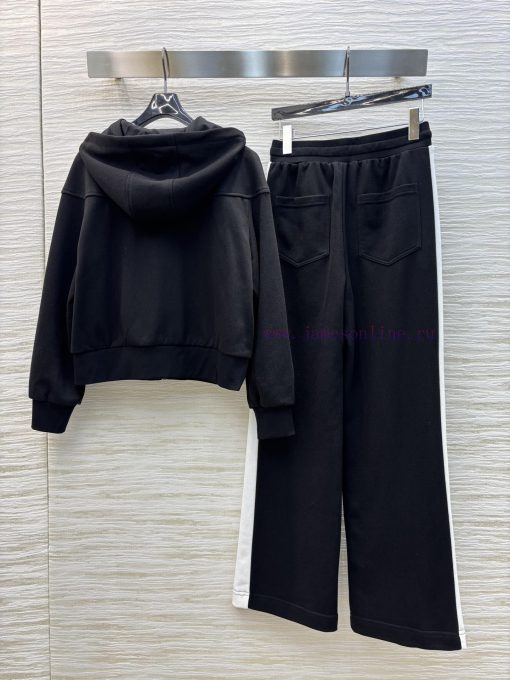 CT75382 Gucci 25 Early Spring New Collection Casual Sports Set With Contrasting Color And Zippe jvu1oux5 - Image 9