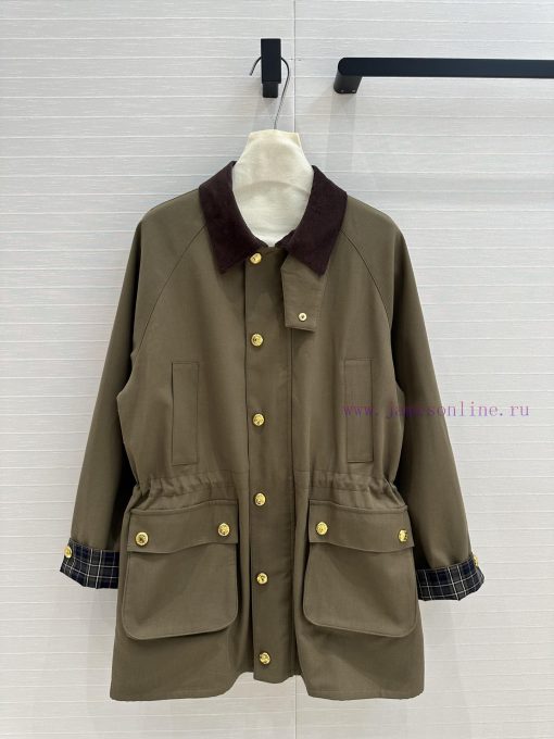 It Is Strongly Recommended That BW75397 Mi * 25 A New Early Spring Corduroy Lapel Barnes Style c5eig9b9 - Image 2