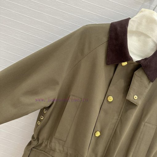 It Is Strongly Recommended That BW75397 Mi * 25 A New Early Spring Corduroy Lapel Barnes Style c5eig9b9 - Image 4