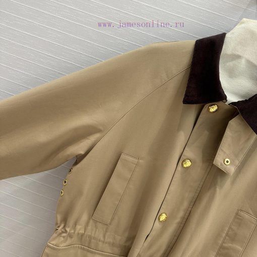 It Is Strongly Recommended That BW75397 Mi * 25 A New Early Spring Corduroy Lapel Barnes Style 6v7iwihi - Image 4