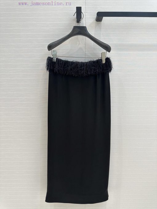 BB75399 Tote * 25 New Product Unlocking Simple And Intelligent Wearing. Straight Tube Long Skir p9df3yhy - Image 2