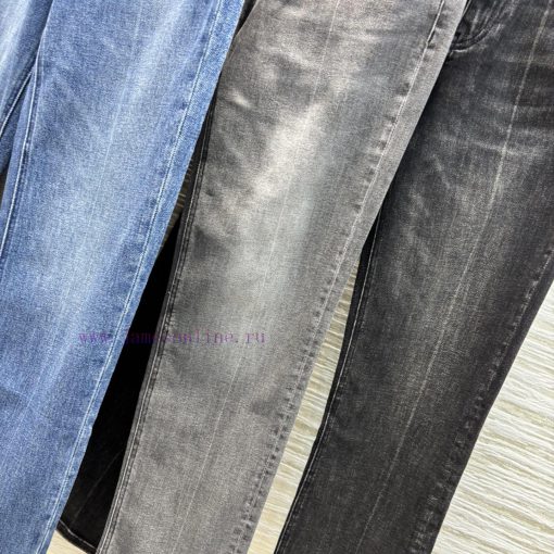 CK75509 Valentino 25 New Style Versatile And Easy To Wear Back Pocket V-Pattern Jeans This Pair aku35b0i - Image 7