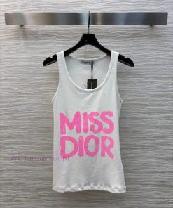 CT75512 Dior 25 New Item A Must-have For Daily Wear With An Instagram Style Letter Printed Vest i0my6due