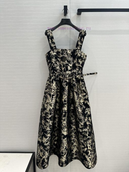 High End BL73668 Dior 25 Early Spring Vacation New Product Black Gold Vessel Ruyi Flower Elemen 6n9ry797